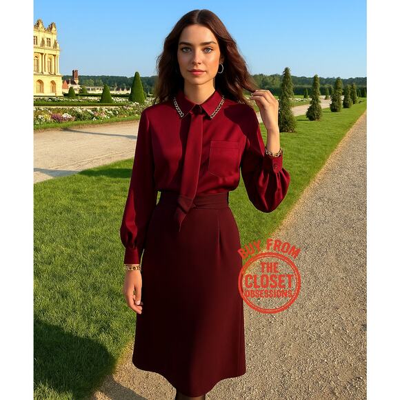 ZARA LIMITED EDITION!!! Color Block Midi Dress with Tie NWT - Picture 3 of 16